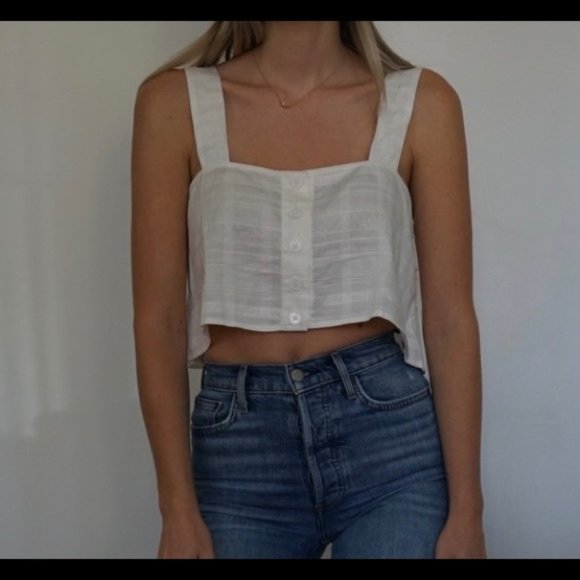 Reformation Marta Top XS White - Picture 6 of 6